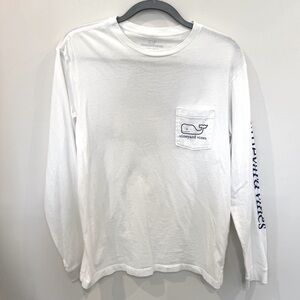 Vineyard Vines White Long Sleeve T-Shirt